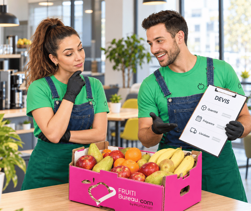 Prix livraison de fruits en entreprise : critères et devis